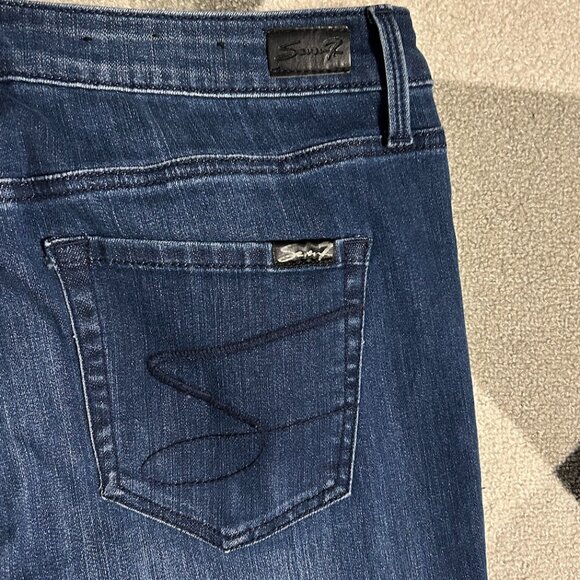 NWT Seven7 Limited Edition Mid-Rise Skinny 2-Tone Jeans Women's Size 10 - Picture 6 of 10